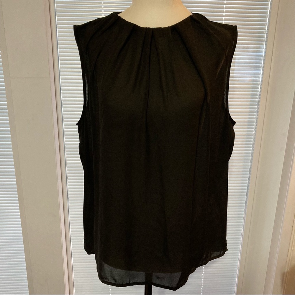 ☀️3/$45☀️ Joe Fresh Size M Black Sleeveless Blouse